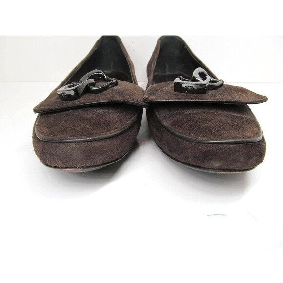 Hugo Boss Womens Brown Suede Flats Size US 8 EUR 39 - Picture 3 of 9